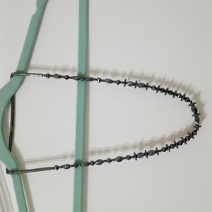 Stunning Vintage Hematite Bead Necklace
